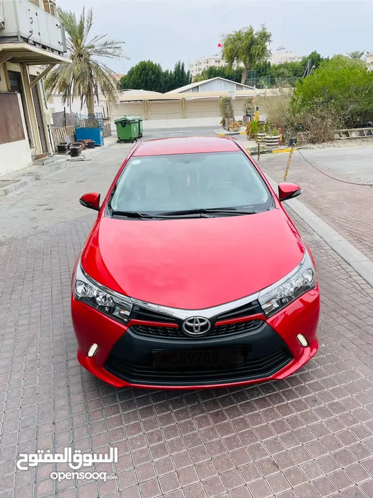 Toyota Corolla Sport X model 2016.