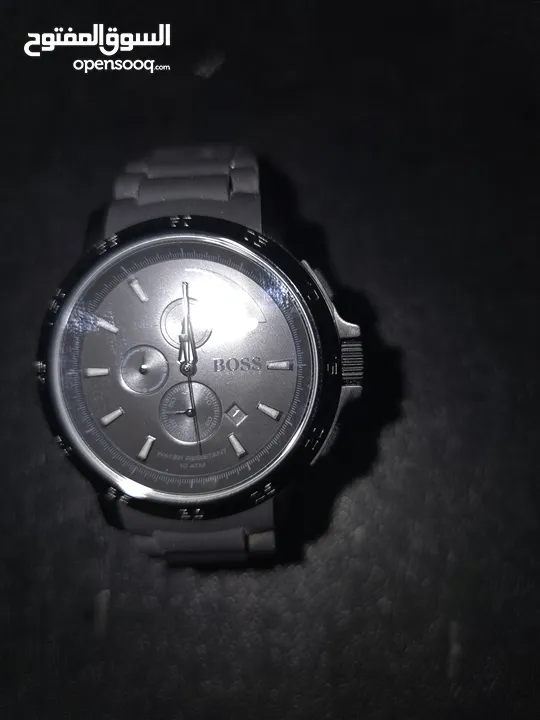 ساعة يد بوص Boss By Hugo Boss Black Ion Plated Stainless Steel HB.76.1.34.2161 Men's Wristwatch 47 m