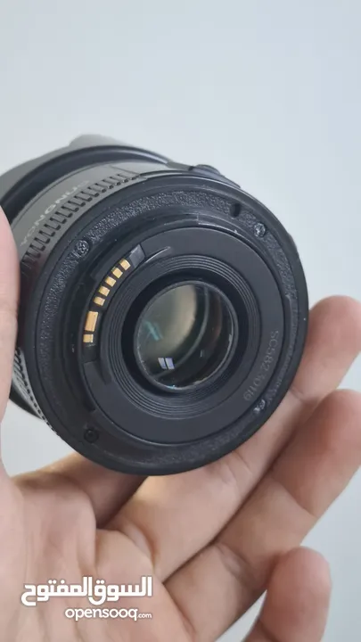 عدسة كانون 75-300 وعدسة كانون yongnuo 50 فتحة 1.8 اسعار + 2 هود فتحة 52. الاسعار فيها مجال