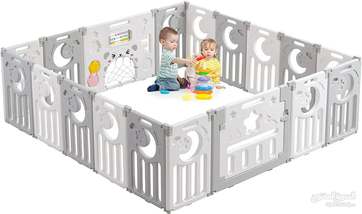 Baby Playpen,Dripex Foldable منطقة امنه للأطفال