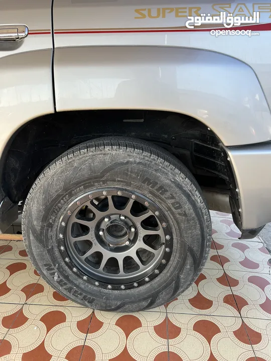 Method rim used on nissan patrol vtc