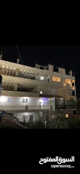 عماره 5 طوابق والطابق 6 جاهز للعقد كل طابق شقتين