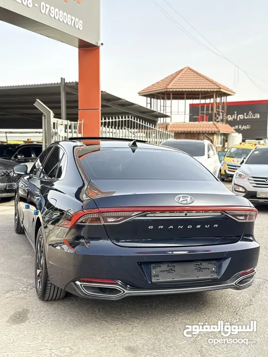 هونداي جرانديور ( ازيرا ) 2021 هايبرد فل اضافات اعلى صنف بريميوم بلس برستيج وارد كوريا فحص كامل