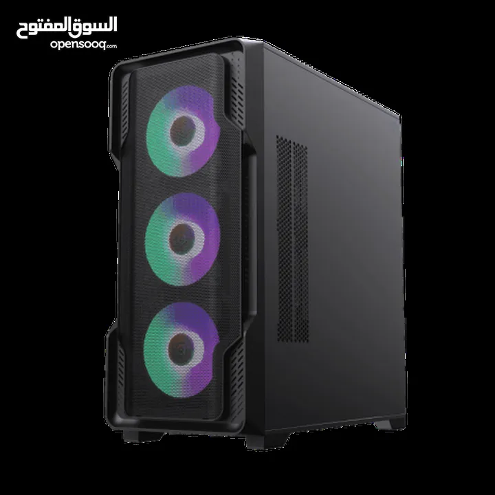 كيس جيمنغ فارغ احترافي جيماكس تجميعة  Gamemax Gaming Seige BK Case