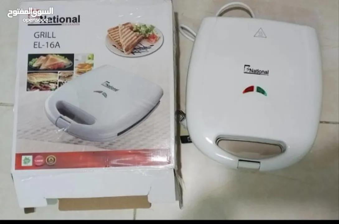 جريل توستر صانع و مسخن السندويش ناشيونال قريل الشوي  الكهربائي B National