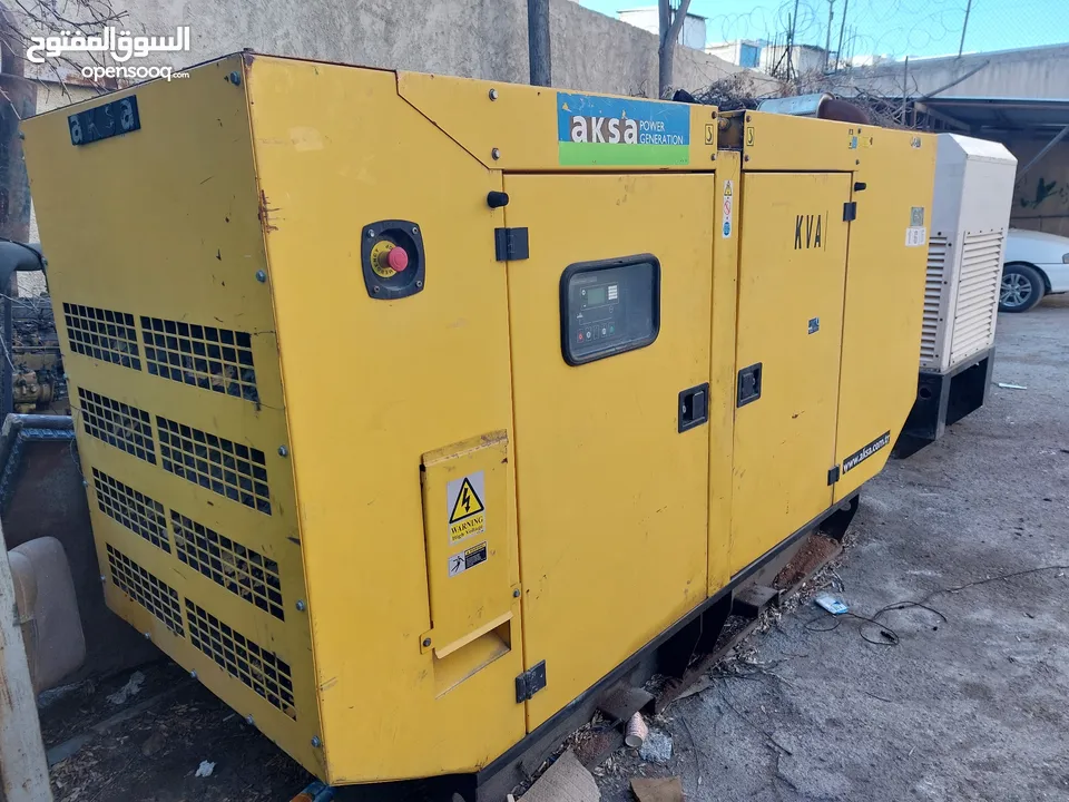 مولدات كهرباء للبيع او للايجار احجام من 15 kva لغاية 550 kva