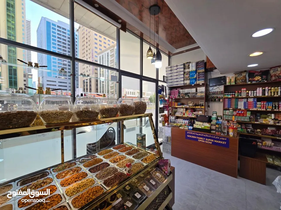 سوبر ماركت جاهز للبيع بسبب السفر