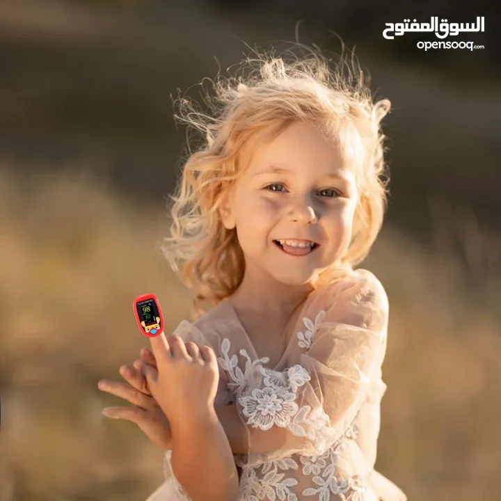 جهاز قياس نسبة الاكسجين في الدم للاطفال Oximeter اطفال يعمل بالشحن