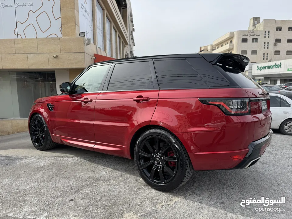 Range Rover Sport (( 2022 )) P400e Plug In ، وارد الماني ، جمرك اليوم ، فحص كامل 7 جيد