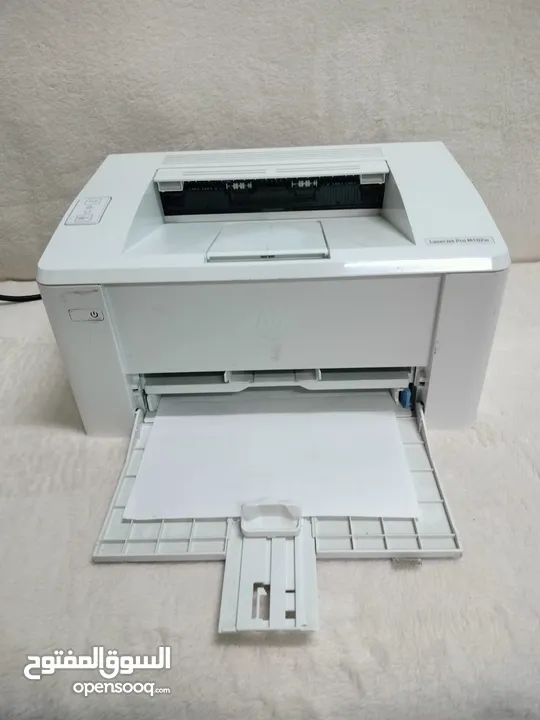 طابعه ليزر HP  PRO M102W للبيع