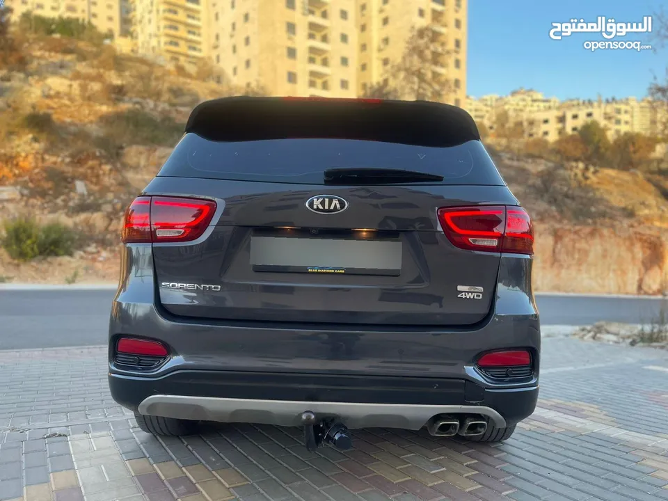 كيا سورينتو فل فل الفل ماعد فتحة 2019 ترخيص 2018 و4+4