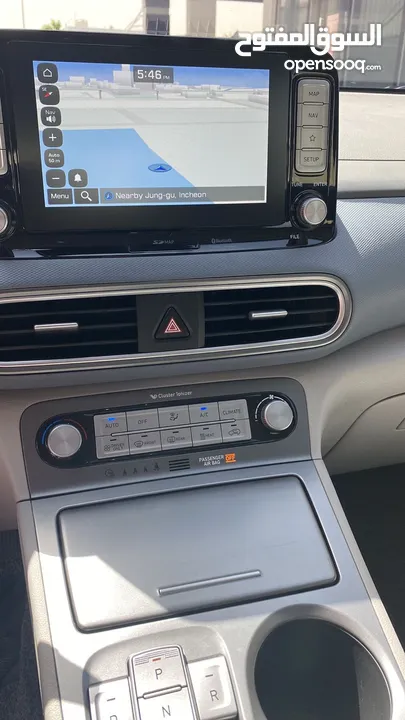 هونداي كونا كهربائيه بالكامل فل إضافات اعلى صنف غرفه ملونه مميزه جدا فحص كامل بمواصفات مميزه