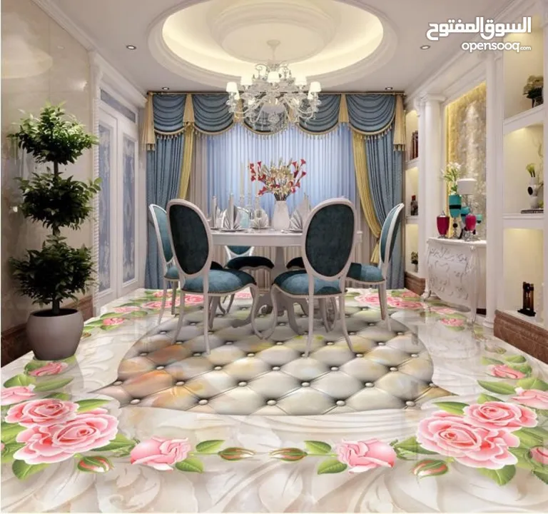 ارضيات ايبوكسي ثلاثيه الأبعاد