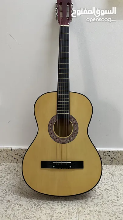Classical Acoustic Guitar With Case