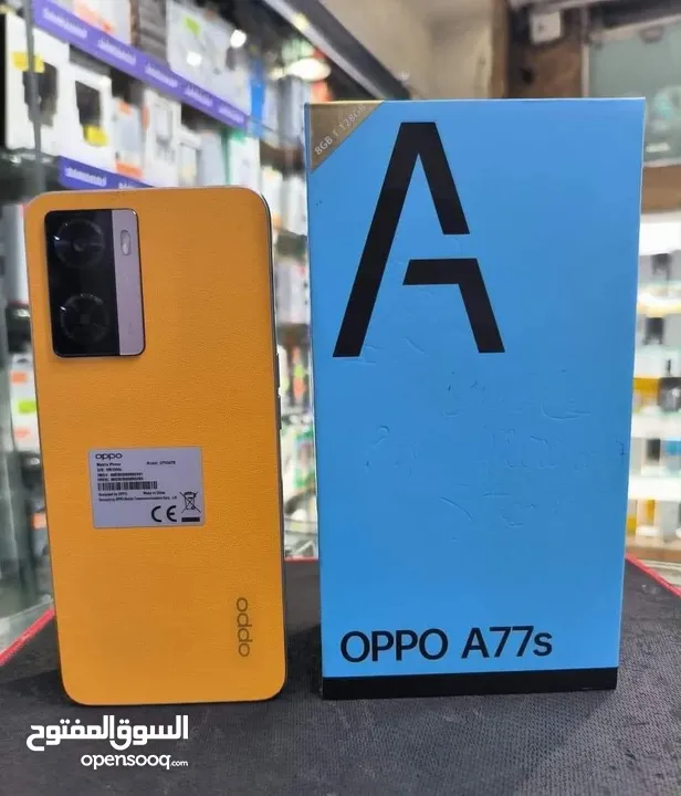 جهاز جديد بالكرتونة Oppo A77s رام 16 جيجا 128 مكفول سنة متوفر توصيل