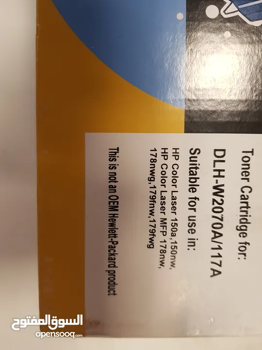 4 عبوات حبر طابعة hp