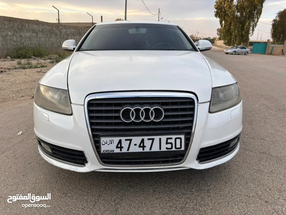 اودي A6موديل 2010 فحص 2جيدو2 دقه عراس بدون  رقم مميز بسعر مغري