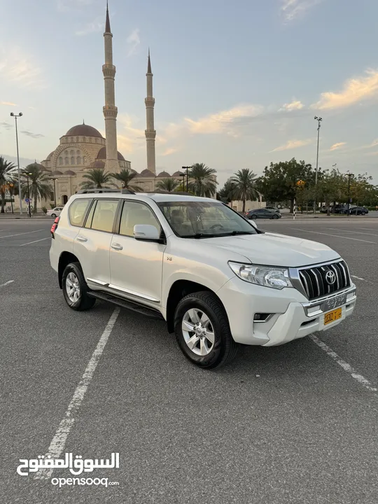 برادو 2019 وكالة عمان ستة سلندر V6 بحالة ممتازة المستخدم الاول