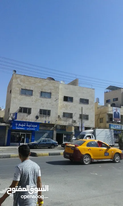 ثلاثة محلات تجارية للإيجار بدون خلو في موقع مميز في الزرقاء السوق التجاري قرب دوار معصوم شارع رئيسي