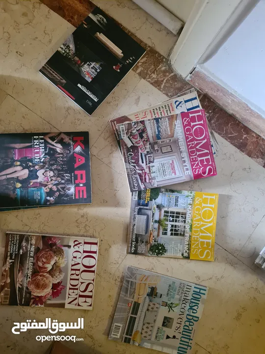 مجلات حديقه ومنزل وديكور ..Home and Garden magazines over 70 mag.....اكثر من 70مجله للبيع