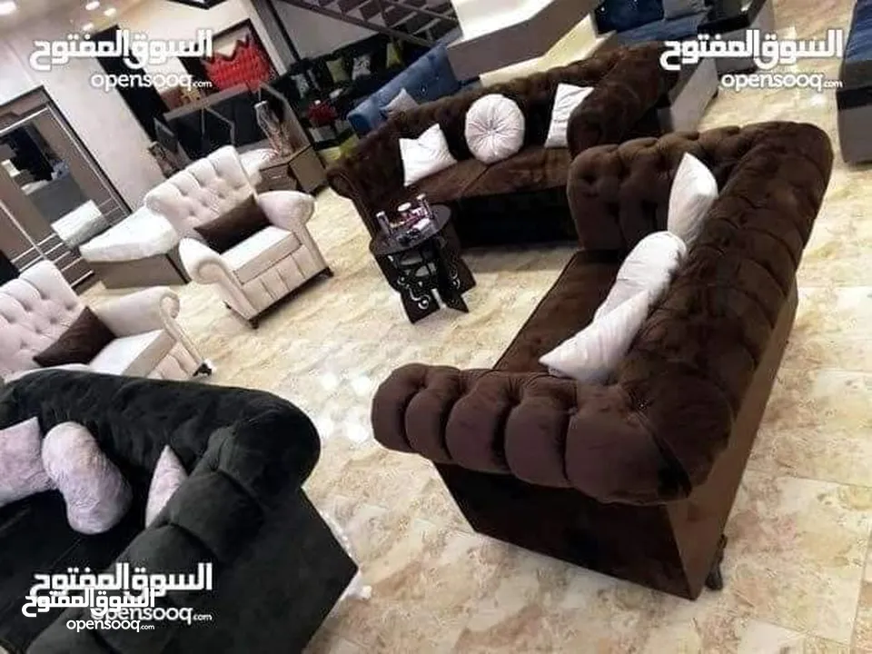 اطقم كنب اطقم كورنر غرف نوم طاولات