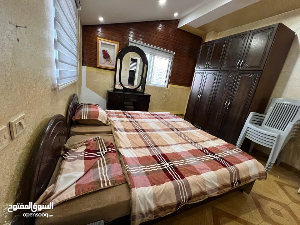شقه رووف مفروشه للايجار بوادي معالي - Furnished Roof For Rent in Wadi Ma'ali