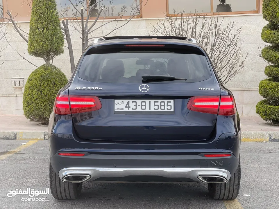 مرسيدس glc 350e هايبرد وكهرباء قمة الفخامة اعلى اضافات 7جيد جمرك جديد 5كاميرات غرفه بيج glc350e