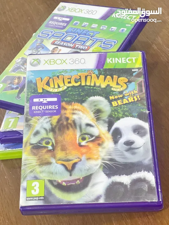 8 سيديهات xbox للبيع بحال الوكاله مع كاميرات ادفع بحق الله وشيل