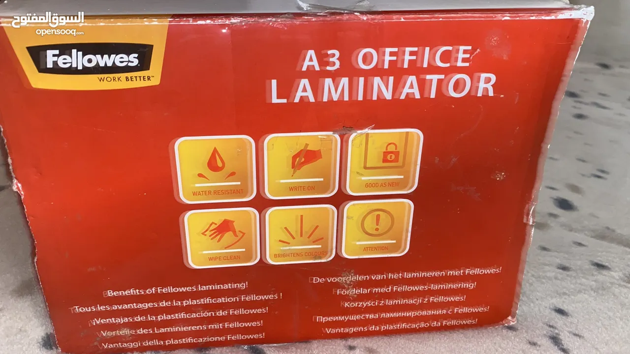 Fellowes Neptune 3 A3 – ماكينة تغليف حراري