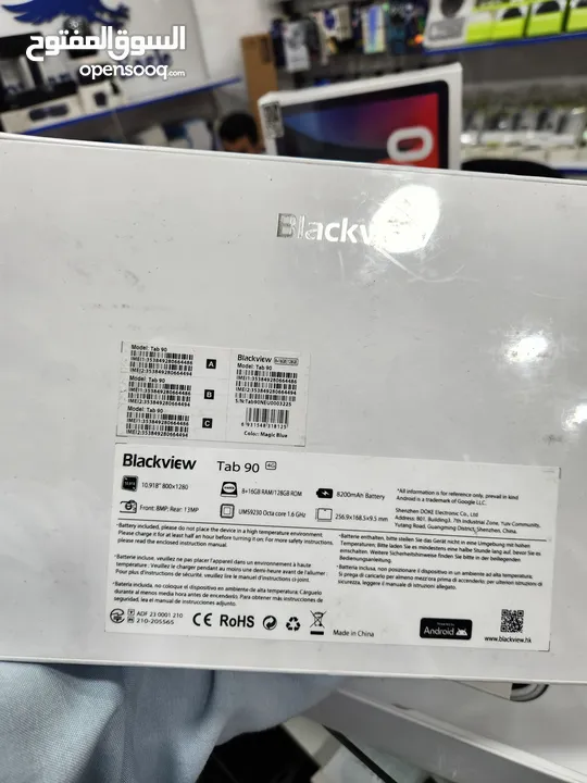 Tab black view 90 جديد كفالة الوكيل الرسمي Bci فل بكج بسعر حرق