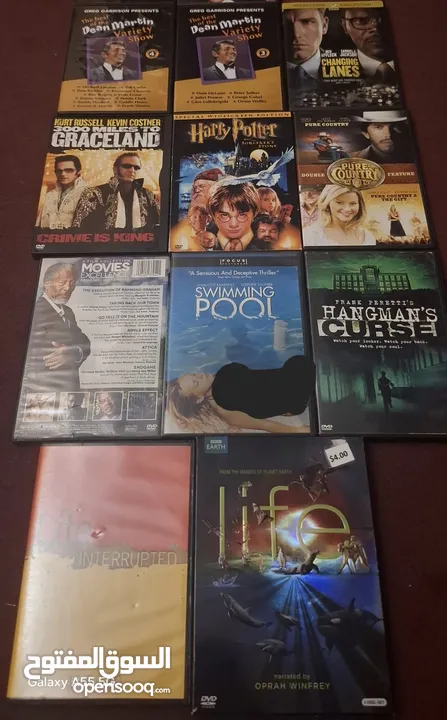 18 سيدي DvD اصلي افلام   نصهم جداد