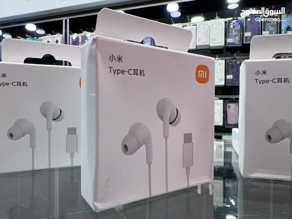 سماعات شاومي الاصلية مدخل تايب سي  HeadPhone Type-C Mi original  توصيل مجاني داخل عمان لمناطق محدودة