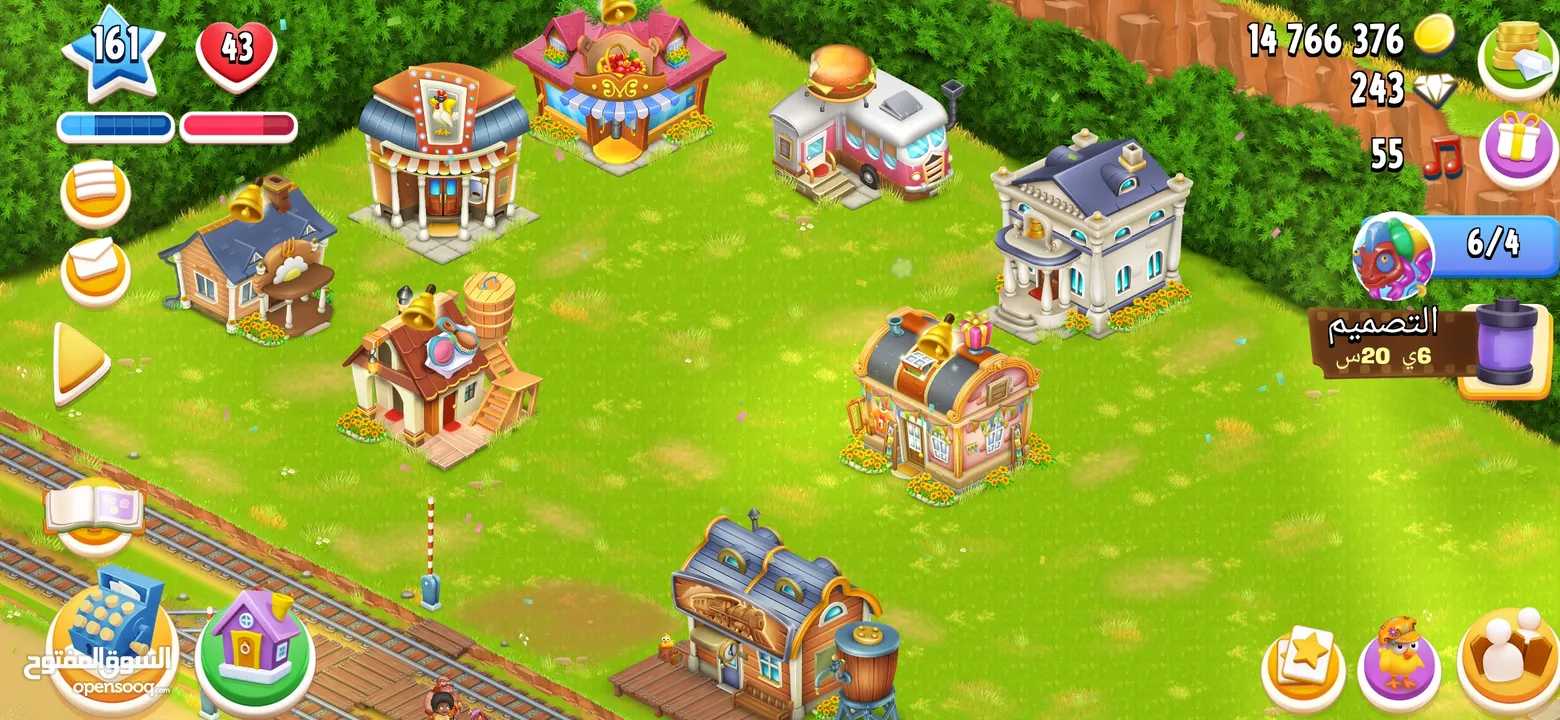 متوفر لعبة هاي داي hay day المزرعة السعيدة بسعر مغري #Y9UVV2C99 للبيع المستعجل المهتم يتواصل معي