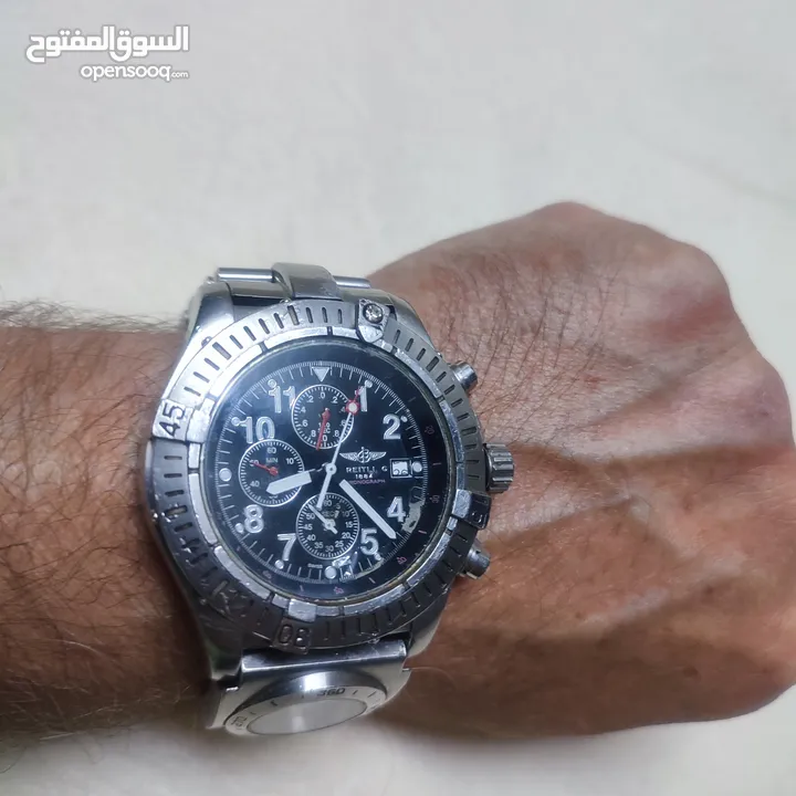 ساعة بريتلنج مع UTC