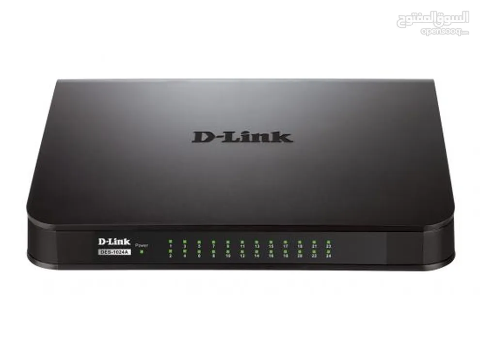D-Link 24-Port 10/100 Mbps Unmanaged Switch