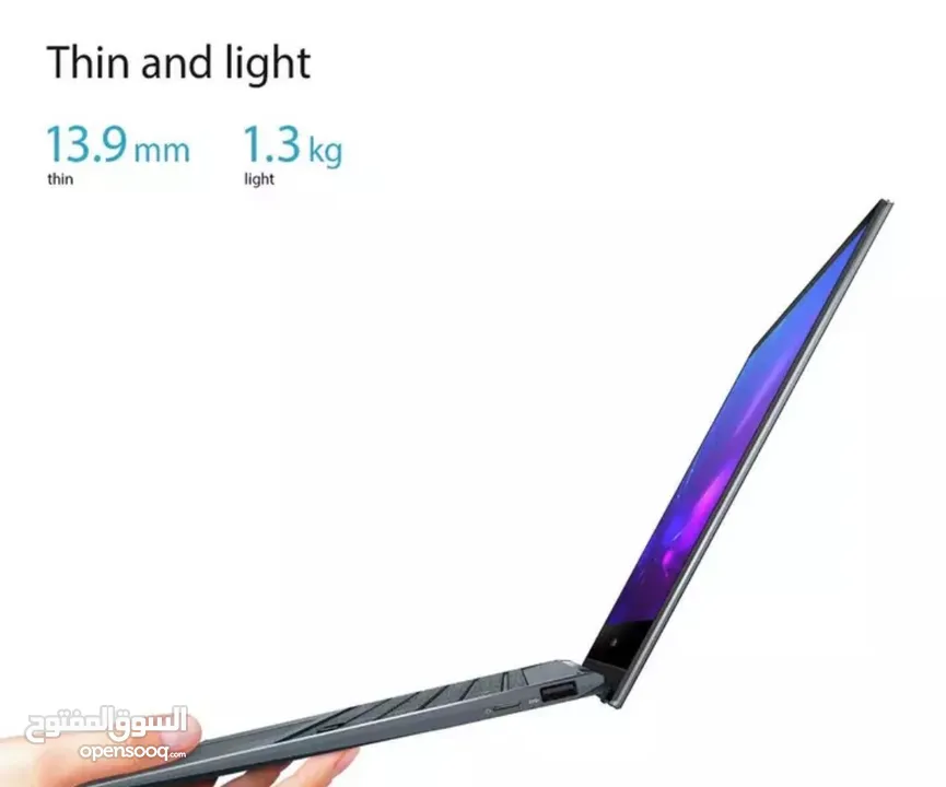 ASUS Zenbook Flip 13 OLED UX363EA-OLED101W Touch Laptop /Intel Core i5/ 8gb RAM/ 500gb ssd