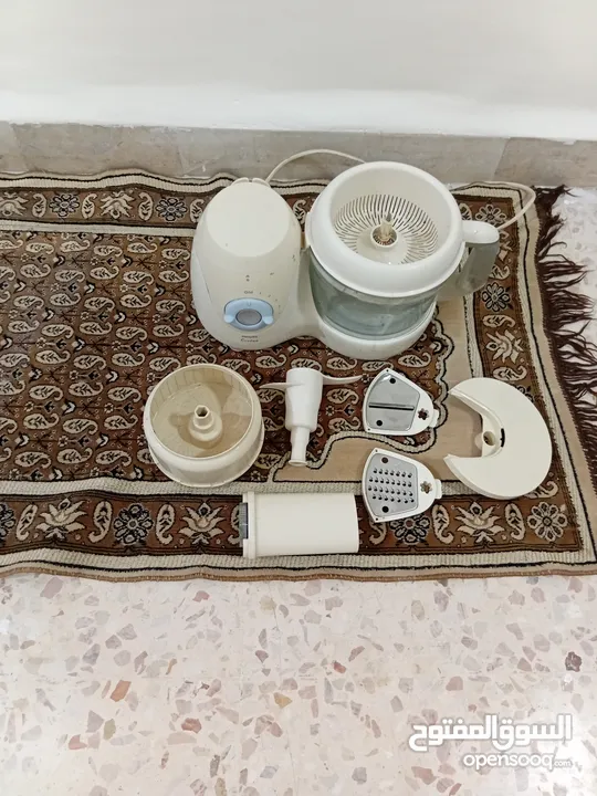 خلاط مع مبشره مع معصره ((12دينار))