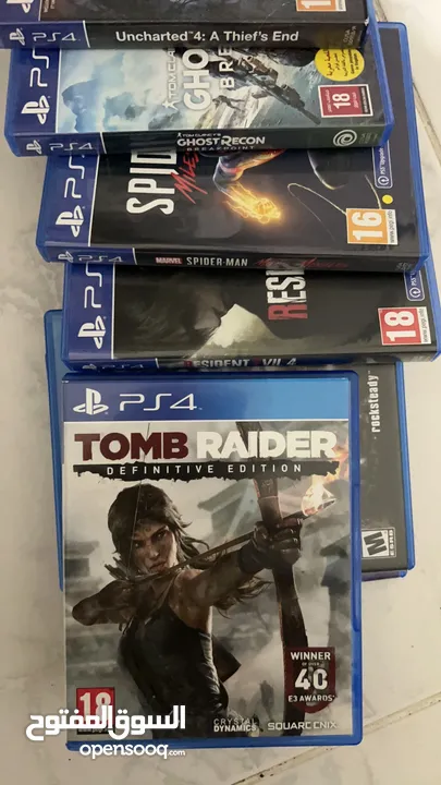 Ps4 games for sale little used condition