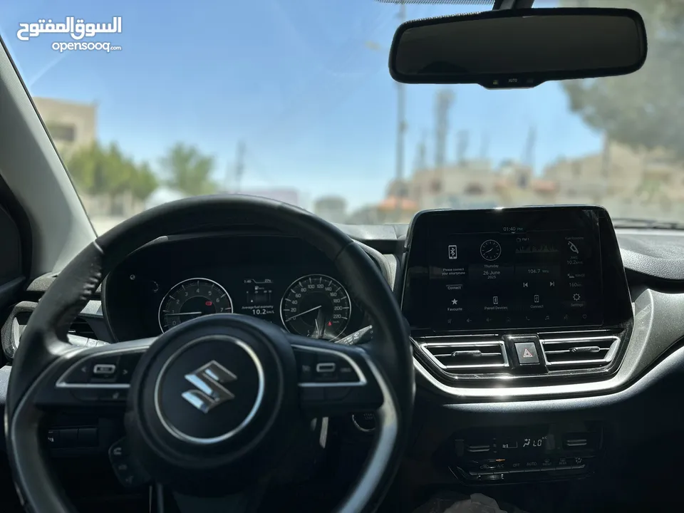 Suzuki Baleno 2023  ما زالت تحت كفالة الشركة قاطعة مسافة 9000 فقط