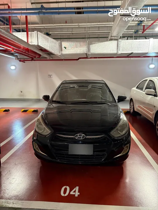 Well maintained Hyundai Accent 2018 with Android player