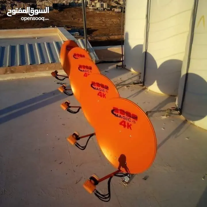 نظام ستالايت كامل ( شامل التركيب والتوصيل والبرمجة مجانا 19 دينار )