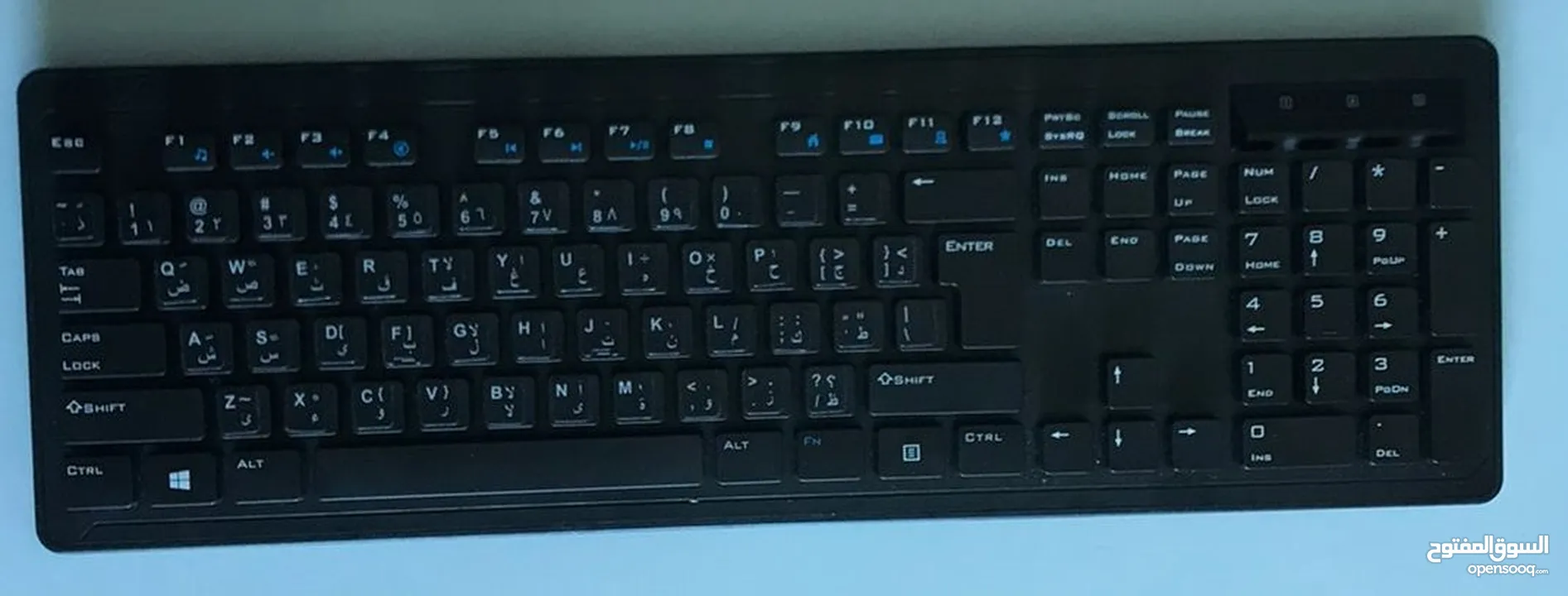 Combo keyboard + mouse wireless