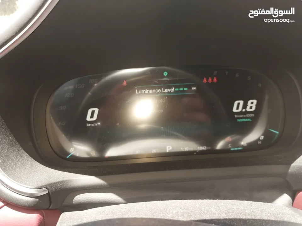 تحت كفالة الشركة MG HS 2023 قاطعة مسافة 1800متر فقط