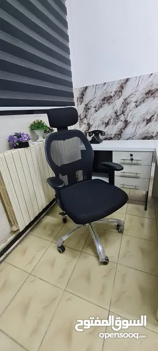 شوف الأناقة و الراحة عناا وبس كرسي مكتب طبي لراحة طويلة يحتاجه كل مكتب و منزل