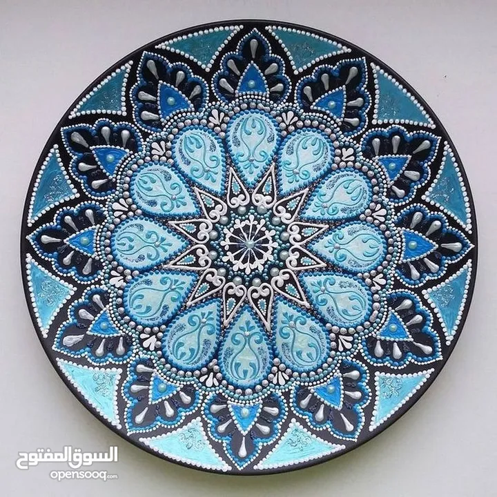 Wall hanging, painted by hand, can be ordered in desired size and color. Cooperation with stores