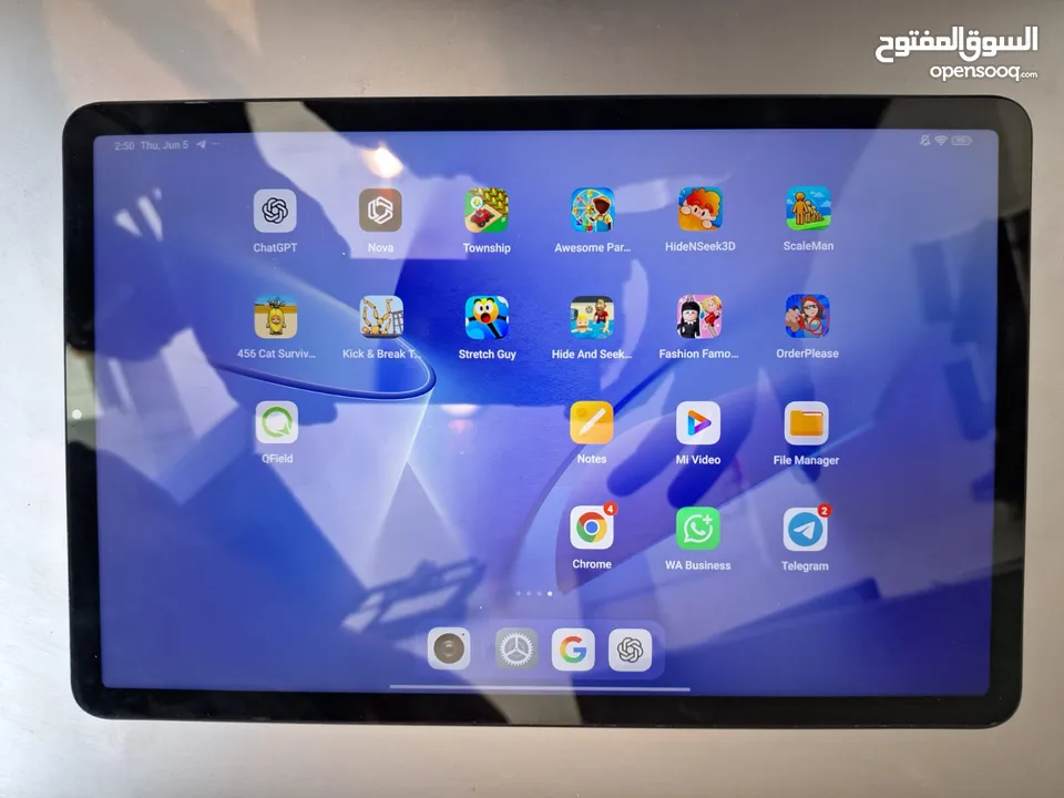 تابلت شاومي باد 5 بحاله ممتازه جدا  Xiaomi pad 5.