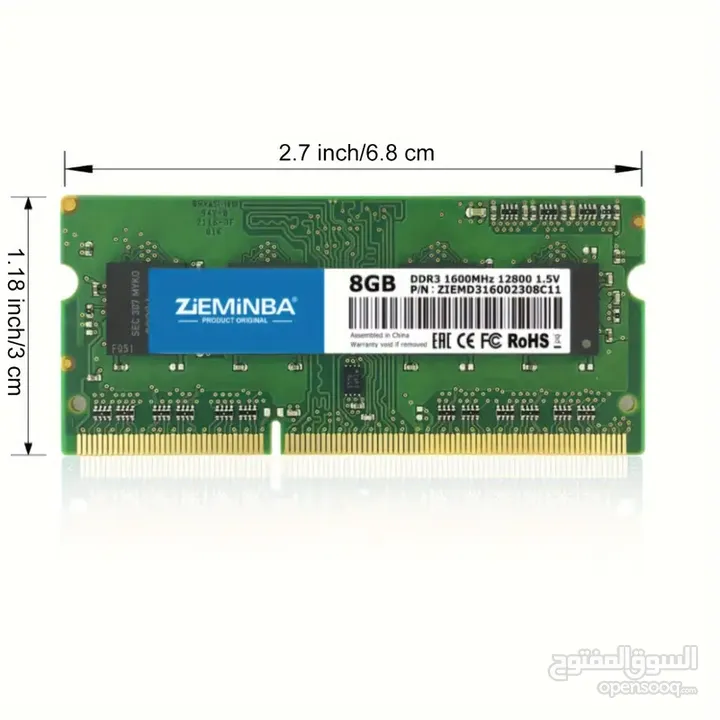 رامات 4/8GB جديدة DDR3 للكمبيوتر واللاب توب RAM 4/8GB NEW DDR3 PC&LABTOP