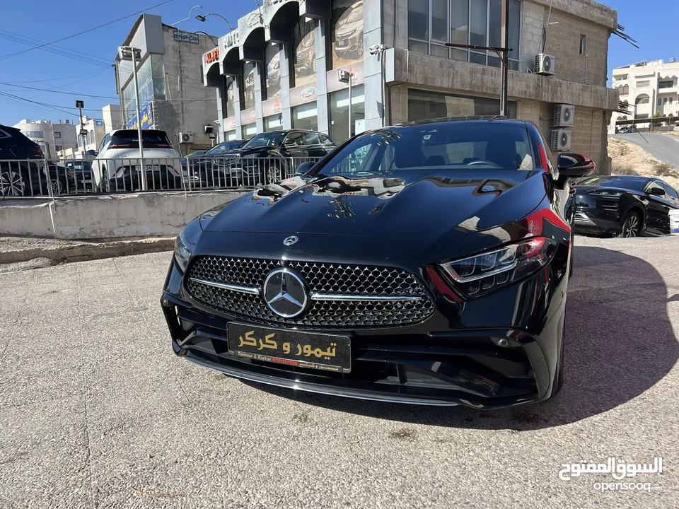 مرسيدس CLS350 AMG كت فتحة ميموري اربع كاميرات كراسي مساج 2023 اسود وارد المانيا بحالة الزيرو