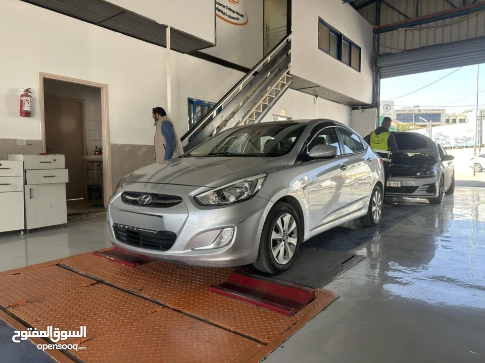 اكسنت 2016 بالرخصة مطور 1600 اتوماتيك 4 غيار