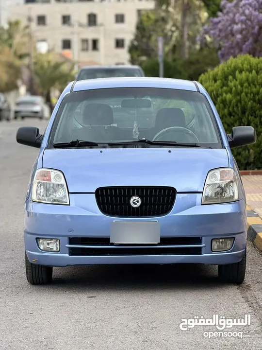 كيا بيكانتو 2007  جير عادي  بحاله ممتازه جدا  مكيف بور سنتر موفره جدا فحصها ممتاز مرخصه للبيع كاش فق
